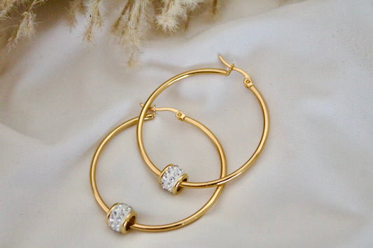 Gem Hoops (large)