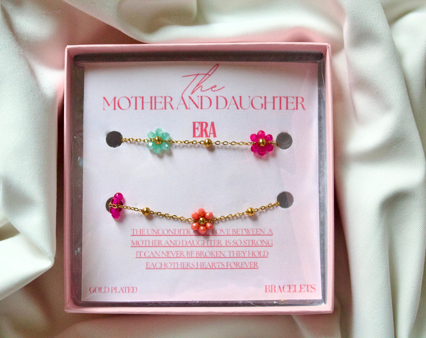 The Mother and Daughter Era in pink