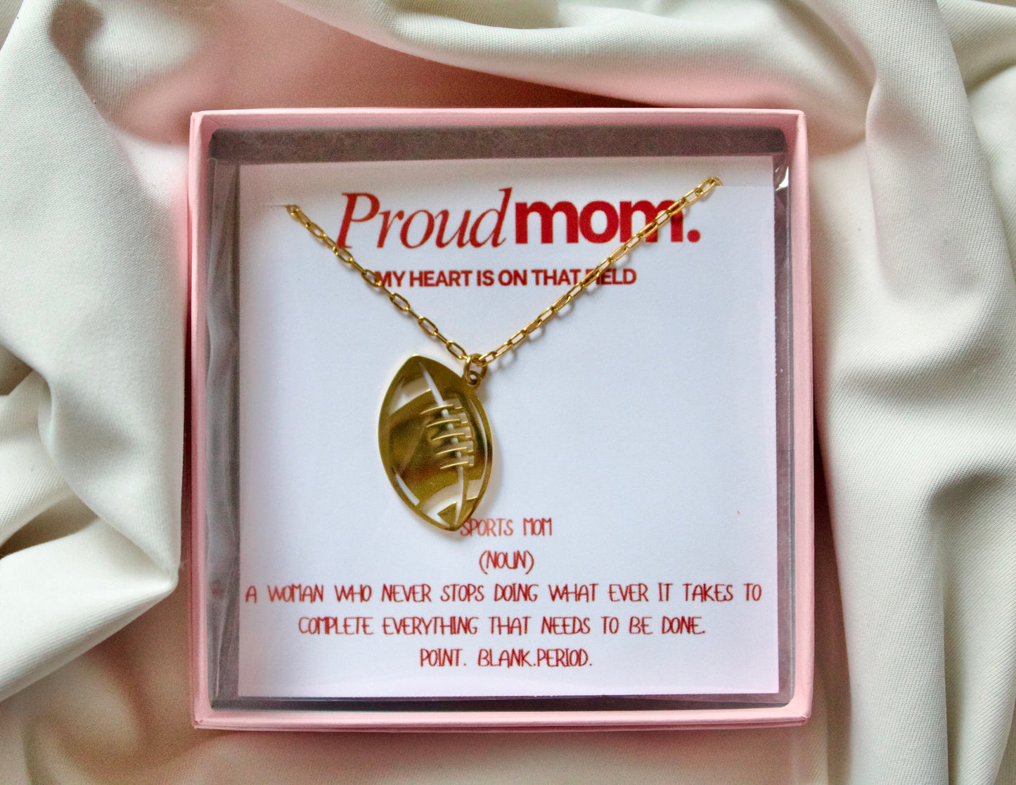 Proud MOM- (my heart is on that field)