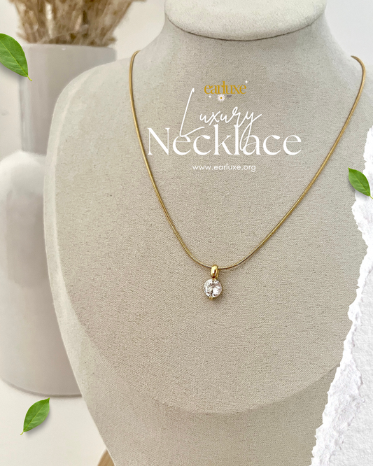 Round Diamond Necklace