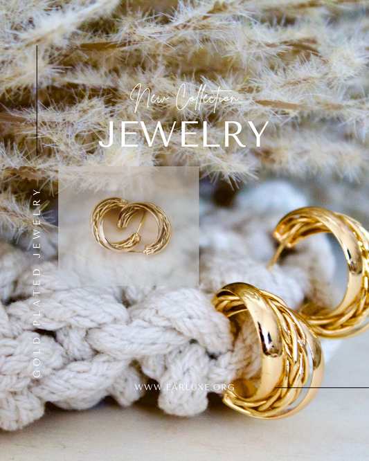 Simple gold hoop