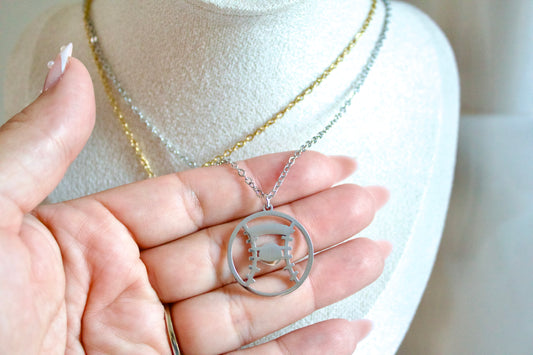 Baseball/softball charm necklace