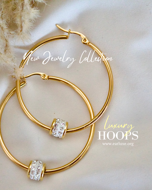 Gem Hoops (large)